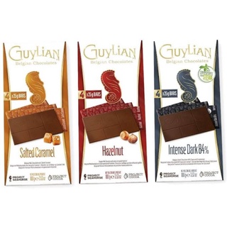 กีเลียน ช็อกโกแลตบาร์ หลากหลายรสชาติ Guylian Chocolate Bar (Hazelnut, Rasberry, Creammy Milk) 100g.