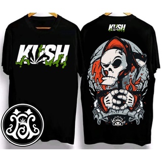 ผ้าฝ้าย 100%เสื้อยืด kush เสื้อยืดสุดเท่ Crew neck T-shirt. Oversized T-shirt เสื้อยืดผ้าคอตตอน V.20S-3XL