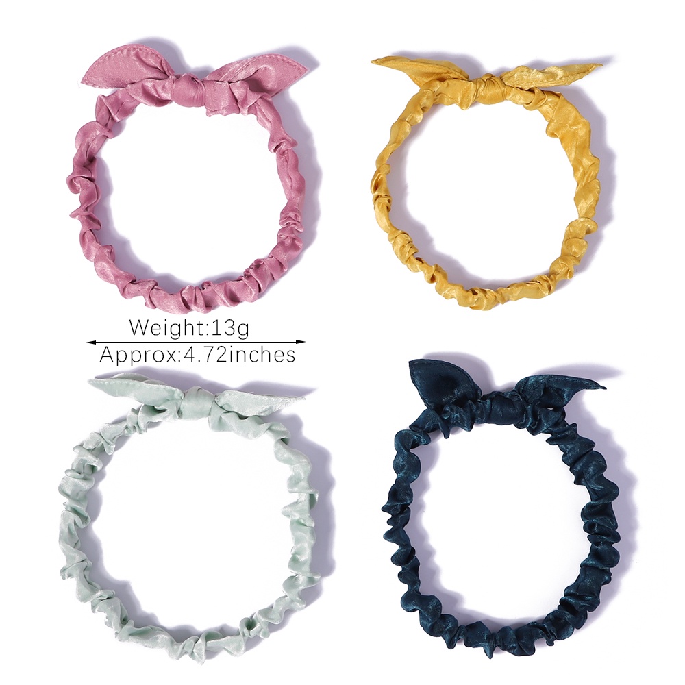 1 ชิ้น ใหม่ ผู้หญิง หนังนิ่ม สีพื้น ที่คาดผม วินเทจ ผูกปม ยางยืด ที่คาดผม สําหรับเด็กผู้หญิง ที่คาดผม เครื่องประดับผม