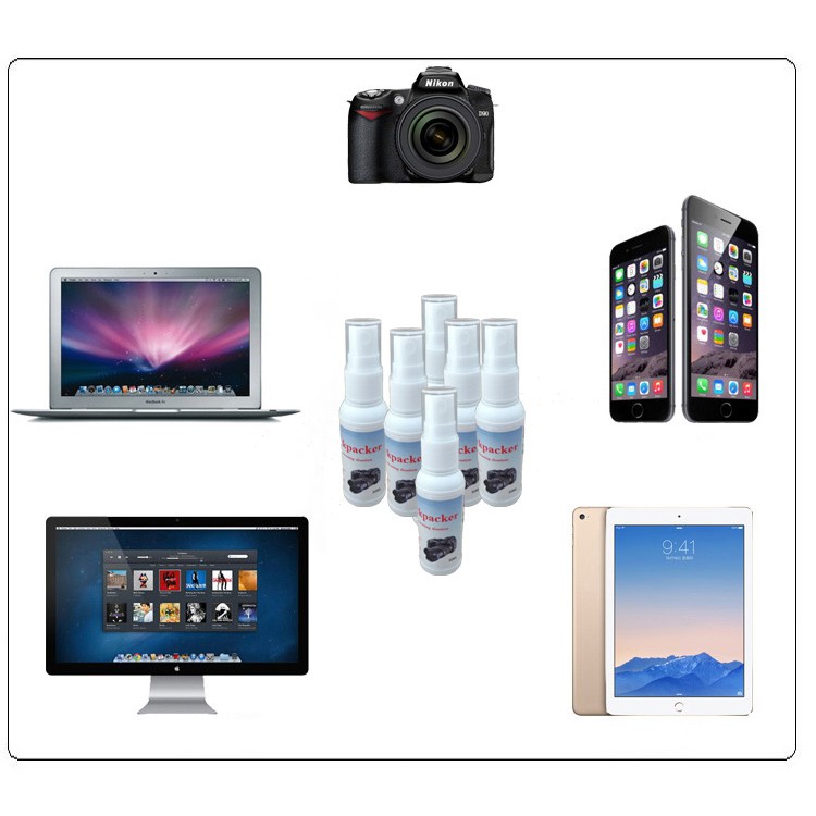 น้ำยาเช็ดเลนส์ กล้อง Backpacker liquid cleaning camera lens LCD and other 30 ml.