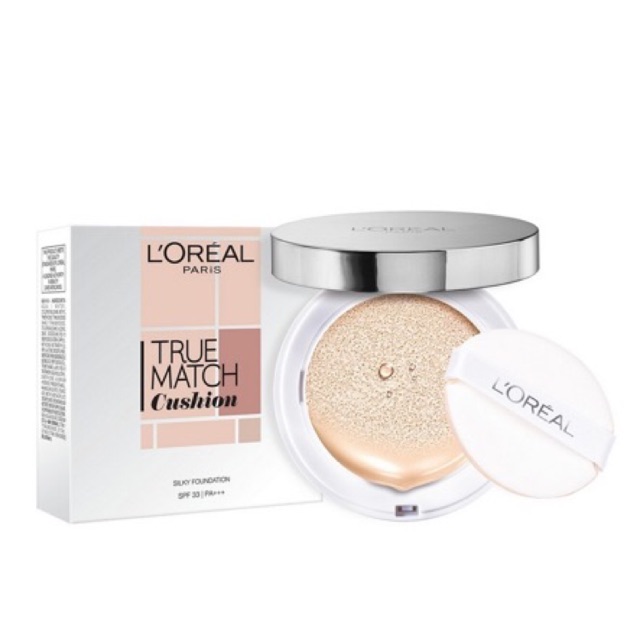 พร้อมส่ง❤️ L'OREAL TRUE MATCH CUSHION  SPF33 PA+++ (loreal)