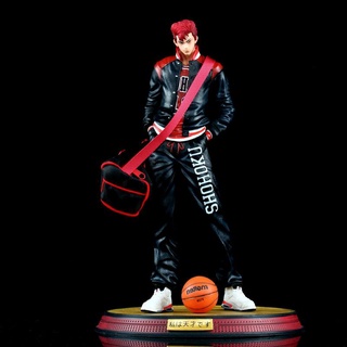 [ส่งฟรี] โมเดล slam dunk ซากุรางิ ฮานามิจิ วัสดุ PVC สูง 32 ซม.