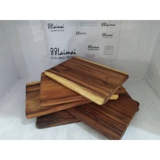 เขียงไม้ แผ่นไม้ชิ้นเดียว ไม้จามจุรี (cutting board)