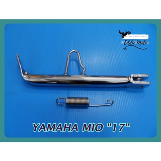 YAMAHA MIO SIDE STAND "CHROME" with SPRING  // ขาตั้งข้างชุบ และ สปริง สินค้าคุณภาพดี