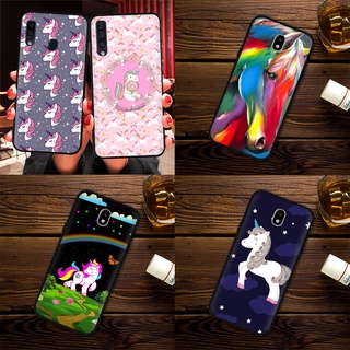 เคสซิลิโคนนิ่ม ลายม้ายูนิคอร์น 47XPL สําหรับ Samsung A10 A20 A30 A10S A20S A30S A40S A50 A50S A70 A71