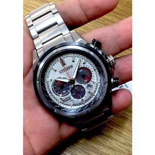 นาฬิกาผู้ชาย Citizen Super Titanium Chronograph CA4241-55E