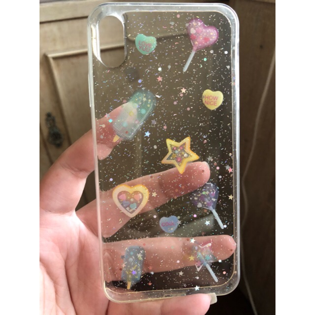 เคสใส Apple XS MAX น่ารักๆ เนื้อ Silicon