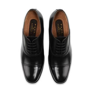 PAUL & SIRENA รองเท้าหนังแท้ เสริมส้น 3 นิ้ว รุ่น ETHAN สีดำ | รองเท้าหนังผู้ชาย