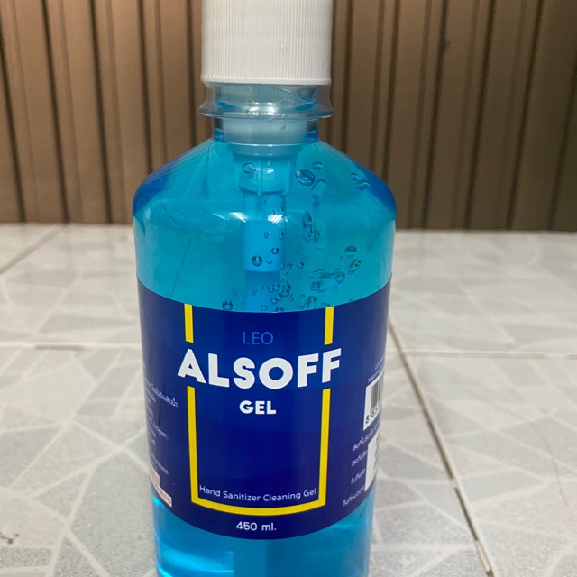 Alcohol gel 450ml (แอลกอฮอล์เจล ตราเสือดาว)
