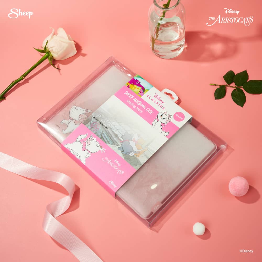[Marie Limited Collection] เคสดิสนีย์มารี สำหรับMacbook  กันรอย กันกระแทก ลิขสิทธิ์แท้ Disney (พร้อมส่งจากไทย)