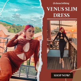 Venus slim dress 🔥ลดจาก 10% จาก690 เหลือ 621 บาท🔥l