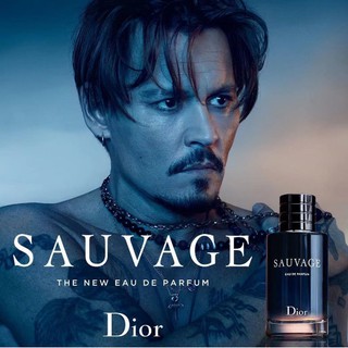 รุ่นใหม่สุดๆ น้ำหอมแท้CHRISTIAN DIOR SAUVAGE EAU DE TOILETTE VAPORISATEUR SPRAY #DE PARFUM VAPORI