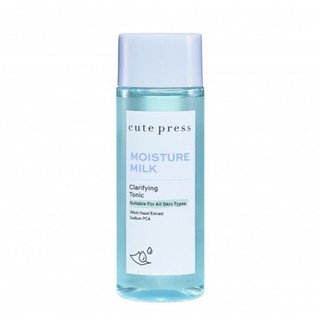 คิวเพรส Cute Press Moisture milk Clarifying Tonic มอยส์เจอร์ มิลค์ แคลริฟายอิ้ง โทนิค 100ml