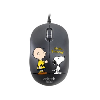 เมาส์มีสาย Anitech รุ่น SNP-A548 Optical Mouse USB