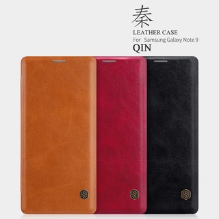 Nillkin เคสมือถือ  รุ่น Qin leather case  (ของแท้100%) สำหรับ Samsung Galaxy Note 9