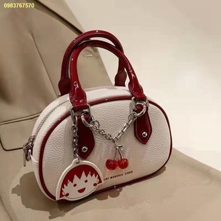 จัดส่งที่รวดเร็ว📣20221 New Cherry Bread Handbag Women s Messenger Bag