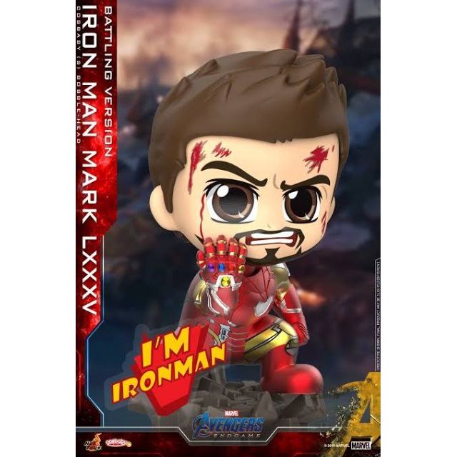 (พร้อมส่ง) Cosbaby Ironman Avengers Endgame I am IRONMAN ไอรอนแมน ของใหม่ ลิขสิทธิ์แท้ คอสเบบี้ Hot Toys