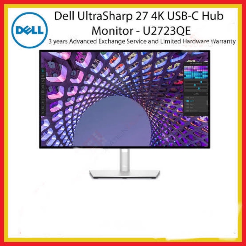 Dell UltraSharp 27"  4K  Monitor  U2723QE   Warranty 5 ปี Dell Onsite Service