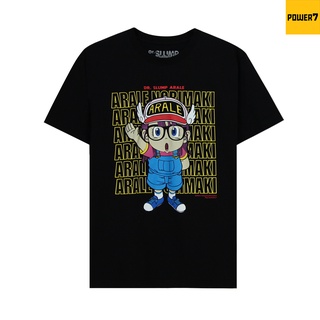 Power 7 shop ดร.สลัมป์ กับหนูน้อยอาราเล่ เสื้อยืด Dr. Slump Arale การ์ตูนลิขสิทธิ์แท้ รุ่น 0420-735