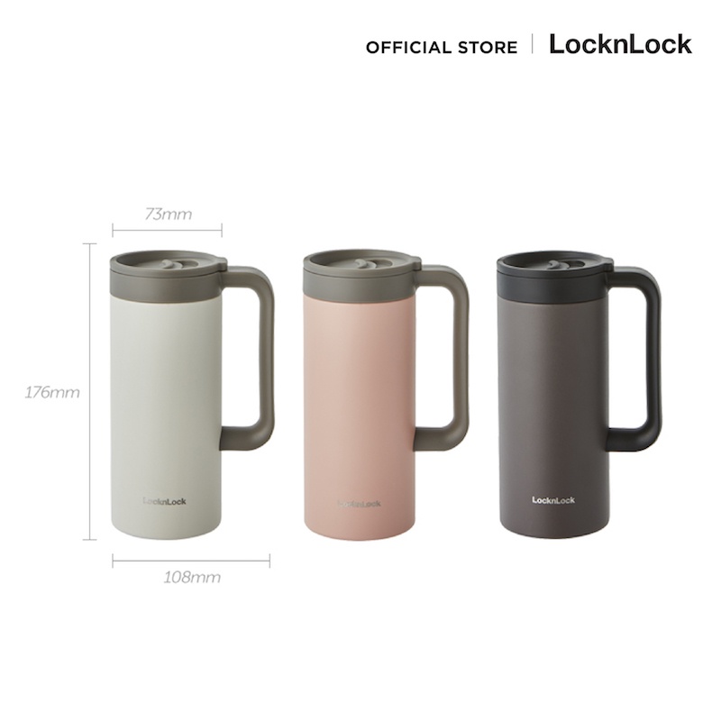 LocknLock แก้วเก็บอุณหภูมิ Table Mug ความจุ 473 ml. รุ่น LHC4247