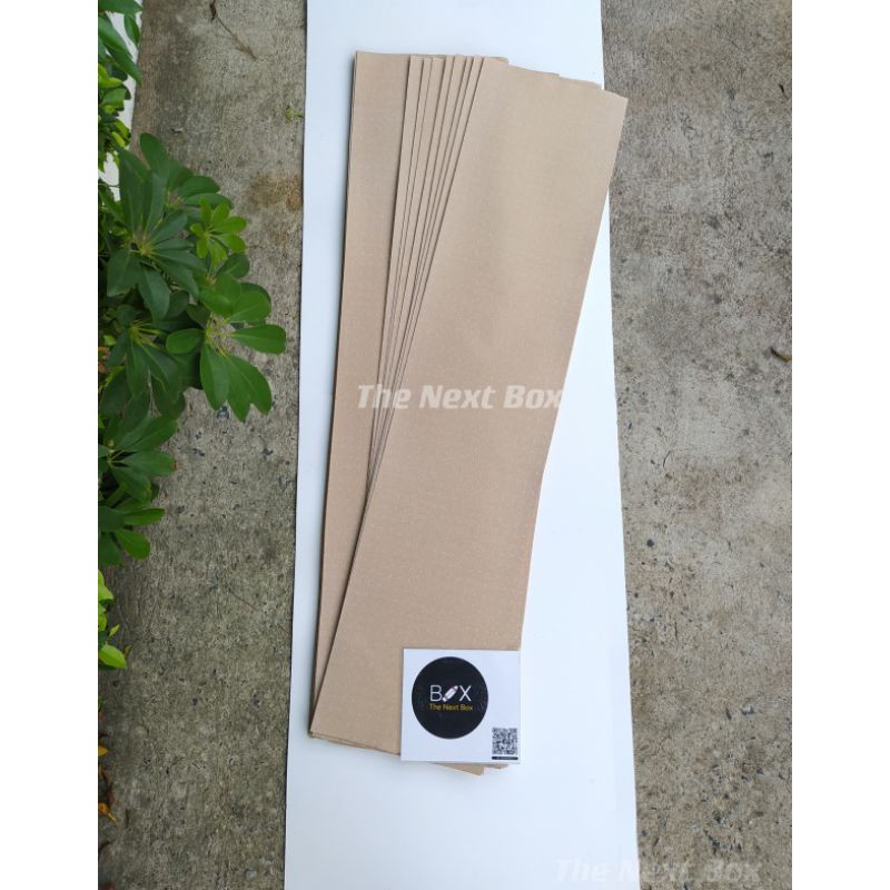 กริปเทปใส surf skateboard sandpaper griptape cruiser  กระดาษทรายติดสเก็ตบอร์ด แบบใส กันลื่น 45*10 INCH