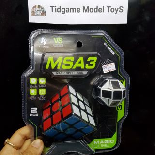 รูบิค 2 ลูก หมุนลื่น MSA3 มี 6 ช่อง MAGIC CUBE