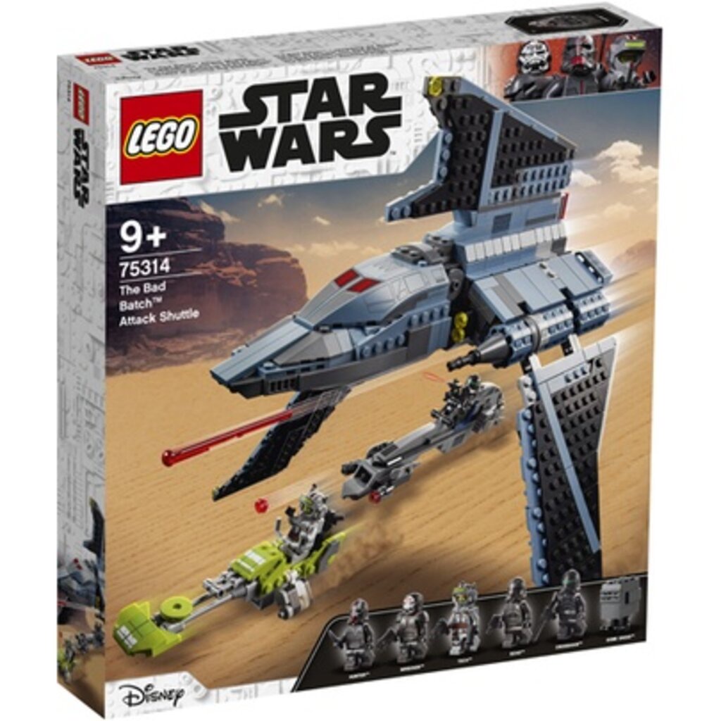Lego Star Wars The Bad Batch Shuttle-75314