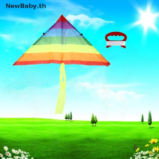 Newbaby ว่าวสายรุ้ง พร้อมว่าว 50 เมตร ของเล่นสําหรับเด็ก