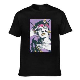 [100% Cotton] เสื้อยืดลําลอง แขนสั้น พิมพ์ลาย Jojos Bizarre Adventure แฟชั่นฤดูร้อน สไตล์สตรีท สําหรับผู้ชาย