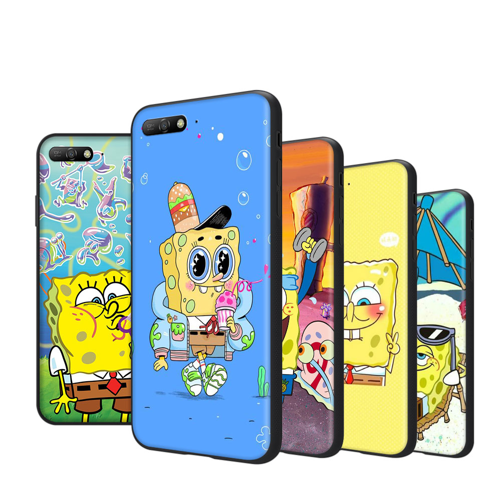 Spongebob Soft Case ใช ้ งานร ่ วมกับ Realme Narzo 50I 9 20 8I XT X2 30A 8 Plus Pro