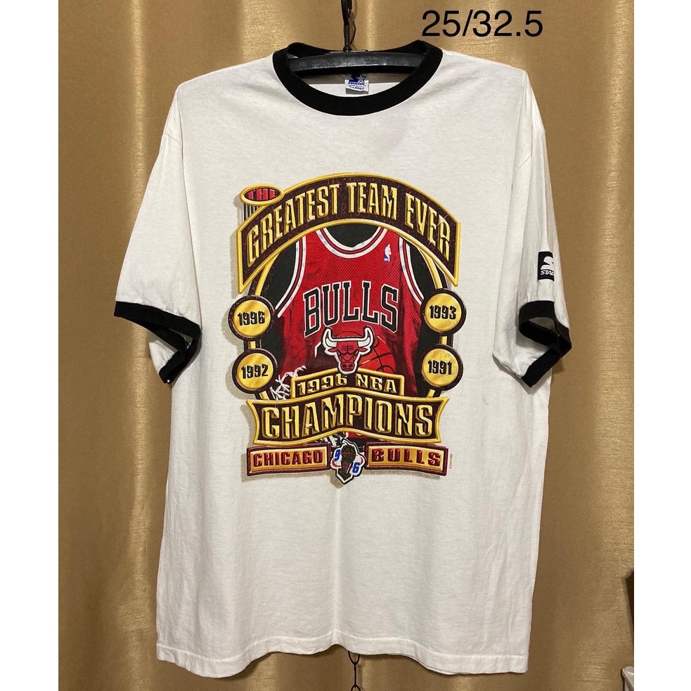 Chicago Bulls 1996 NBA Champions Starter /แท้💯 วินเทจ เสื้อมือสอง สภาพสวย