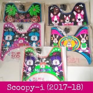 แผ่นยางรองเท้า พื้นยาง พื้นยางวางเท้า Scoopy-i (2017-2020)