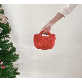 cherry baby bag🍒 กระเป๋าไหมพรม กระเป๋าถัก