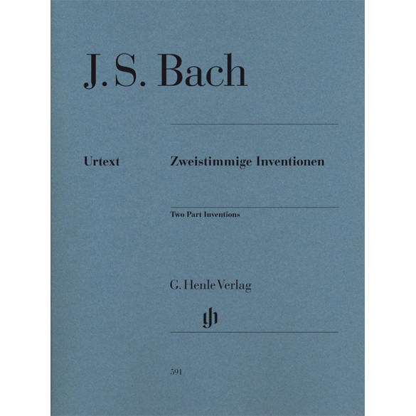 BACH Two Part Inventions (HN591)