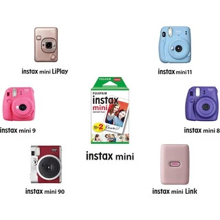 ฟิล์มกล้อง Fujifilm Instax mini film (10 sheets) 10 แผ่น [กรุงเทพฯเลือกส่งทันที]