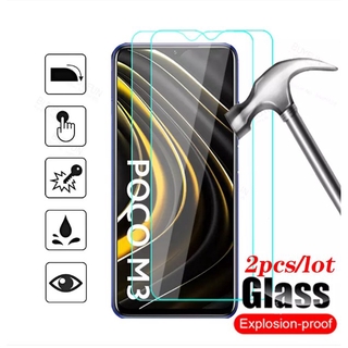 2 pieces of tempered glass for Xiaomi POCO M3 glass protective film Xiaomi POCO M3 protective film