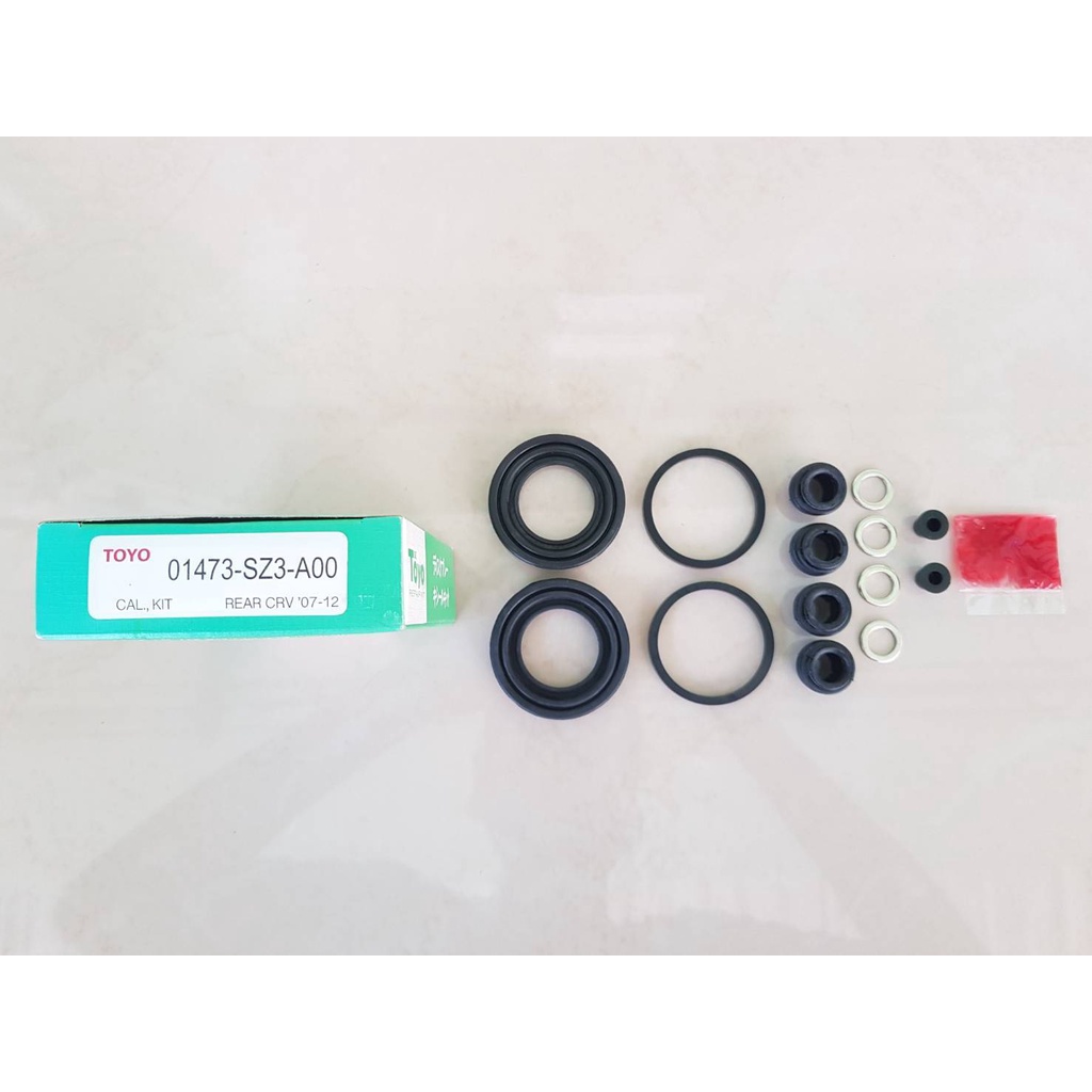 ชุดซ่อมยางดิสเบรค(หลัง)HONDA  CRV ปี2007-2012 ยี่ห้อ TOYO  JAPAN  ชุดละ350 บาท