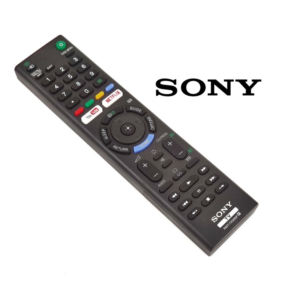 SONY รีโมทสำหรับทีวีโซนี่ทุกรุ่น LCD/LED ดิจิตอลทีวี/สมาททีวี RMT-TX300P