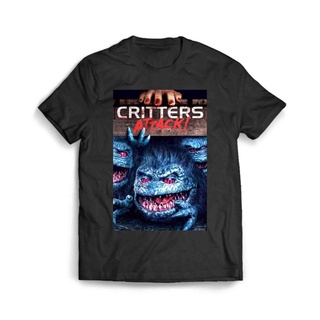 เสื้อผ้าผชเสื้อยืด พิมพ์ลาย Critters AttackS-5XL