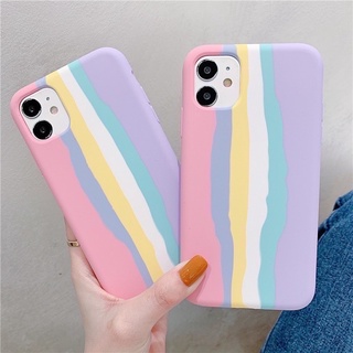 [ส่งจากไทย]เคสสีรุ้งพัสเทลมาใหม่ Redmi Note 10 2021 งานสวยมาใหม่สินค้าสวย