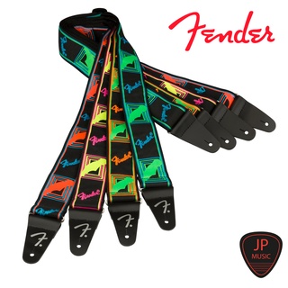 Fender Neon Monogrammed Strap สายสะพายกีต้าร์ (ของแท้100% made in canada)