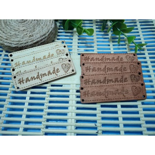 แผ่นป้าย Handmade แบบที่1 สี่เหลี่ยม (30365)