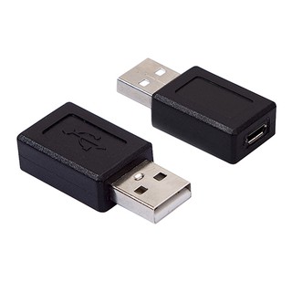 อะแดปเตอร์เชื่อมต่อ Mini USB Male to Micro USB Female B M/F C26 สีดํา