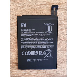 🐳 แบตเตอรี่ Xiaomi Redmi Note 6 Pro Battery Model BN48