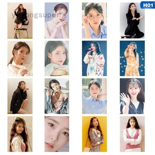 โปสการ์ดรูปศิลปินเกาหลี Kpop Iu