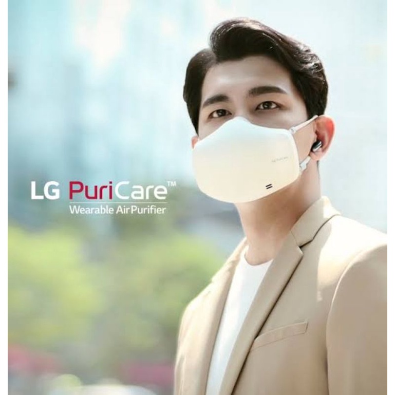 (LG) Puricare NEXT Generation Mask 2 AP551AWFA ไส้กรอง HEPA บลูทูธ แบบชาร์จไฟได้