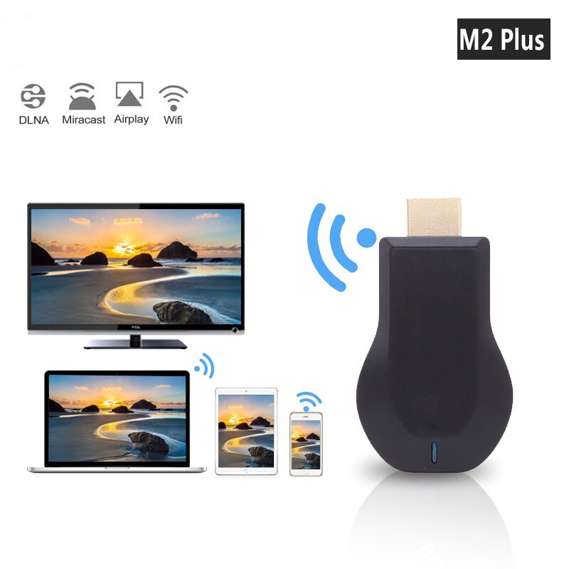 Miracast Dongle Stick M2 Plus Wireless Casting Display โปรเจคเตอร์ Edition Airplay Ezmira Cloud DLNA