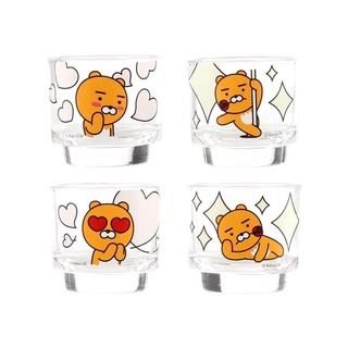 🇰🇷 kakao friends ryan magic soju glass set (4P)