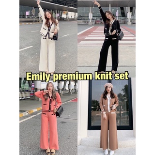 [Make your Clothes] Emily premium knit set เซ็ตนิตไหมพรม งานเกาหลี