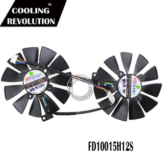 92mm FD10015H12S Graphics / Video Card Cooler Fan 12V 0.55AMP FOR ASUS ROG MATRIX GTX 980Ti P 6G GTX980TI Graphics COOLI